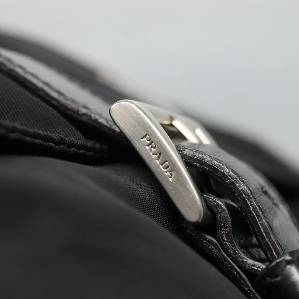 PRADA Shoulder Bag Nylon Black Auth 111971 - Picture 8 of 16